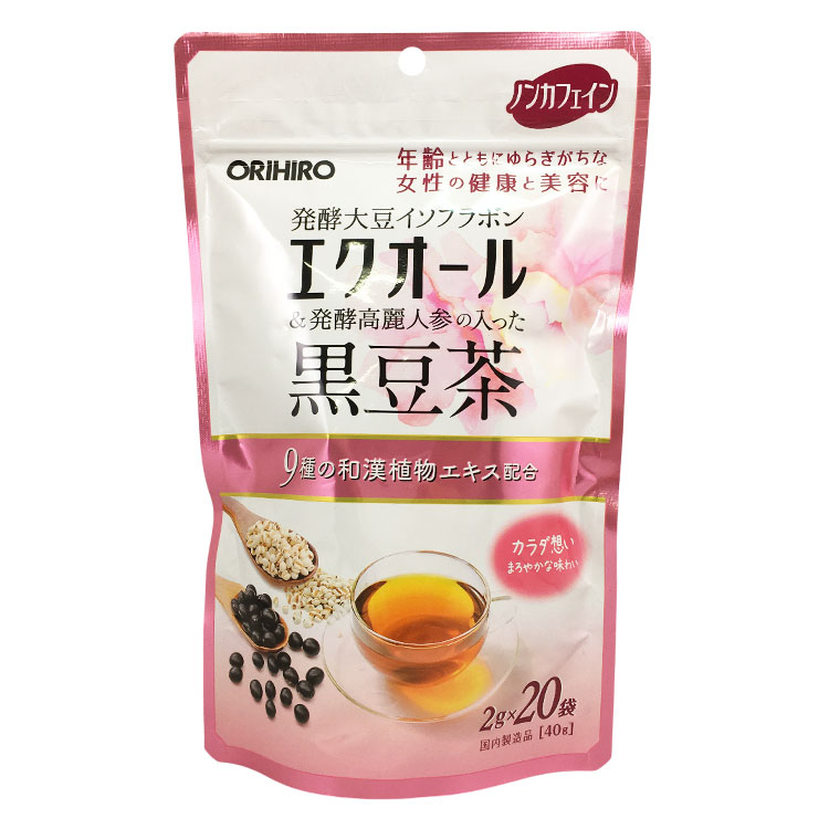 エクオール発酵高麗人参の入った黒豆茶