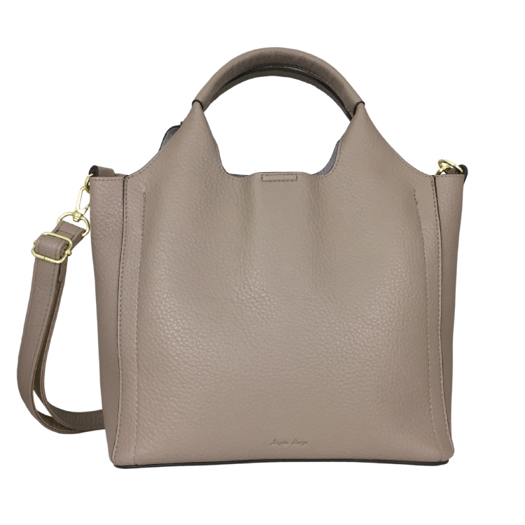 【Legato Largo】レトロシボ 2WAYトートバッグ ライトベージュ ライトベージュ