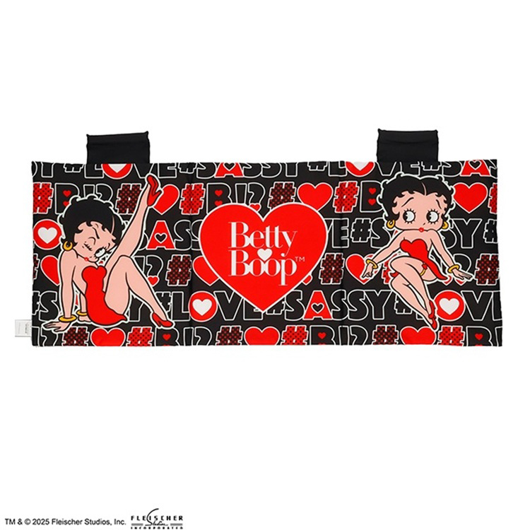 カーフリーシートクション ベティーブープ「ハートロゴタイプ」 ベティ カーフリーシートクッション