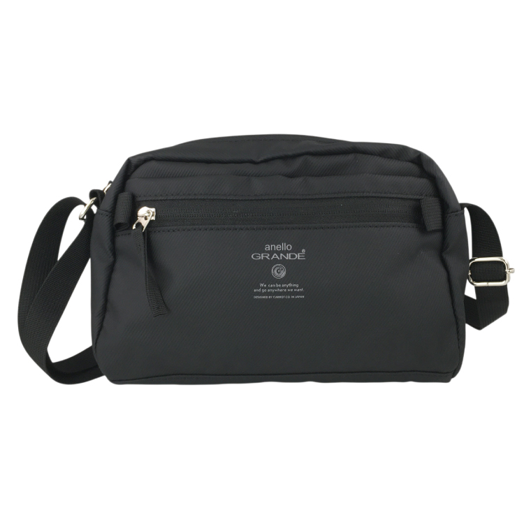 【anello】アネロ GRANDE ジェリー ミニショルダー BK BK ミニショルダー