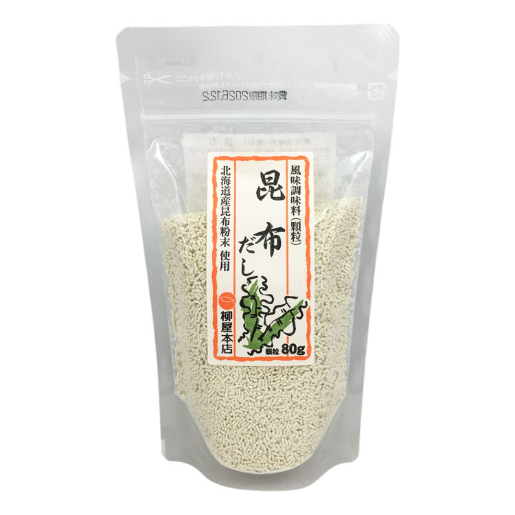 柳屋本店 昆布だし 80g 昆布だし