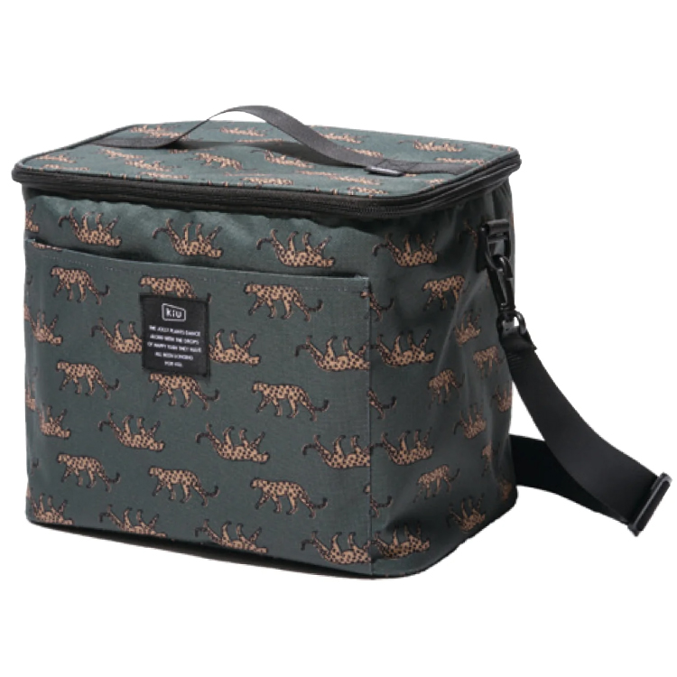 【KiU】600D ソフトクーラーバッグ 15L レオパード レオパード 15L