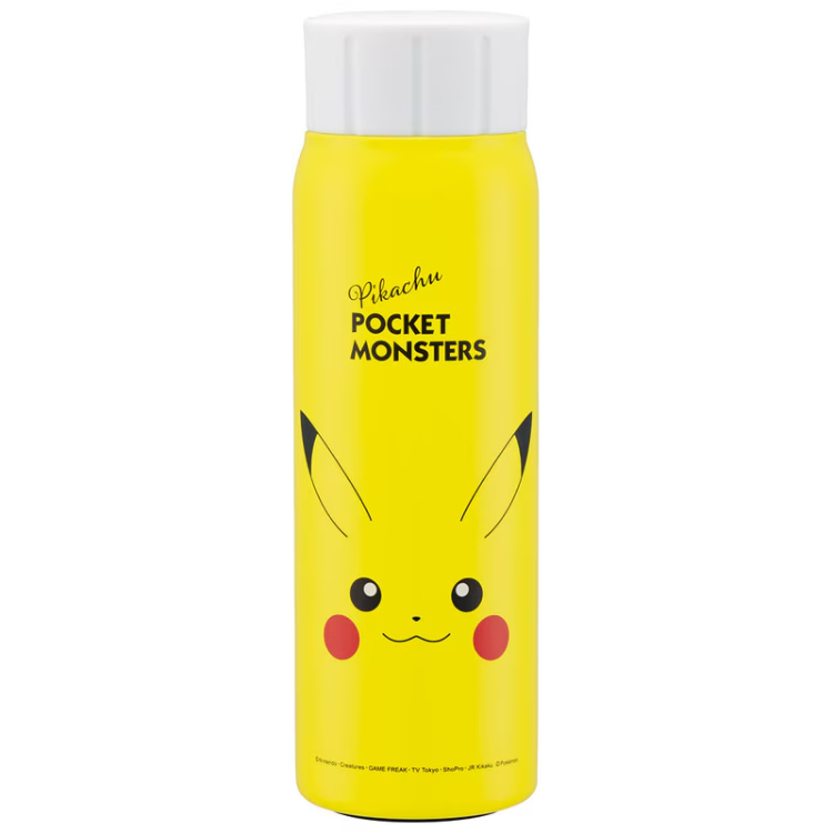 ポケットモンスター 炭酸飲料対応 真空ステンレスボトル500ml ボピカチュウフェイス23