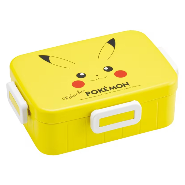ポケットモンスター 4点ロックランチボックス 1段/650ml ピカチュウフェイス25
