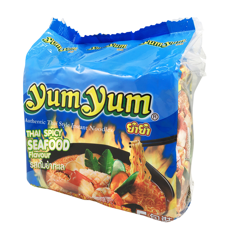 ヤムヤム(yumyum)エスニックヌードルスパイシーシーフード味 70g×5袋 スパイシーシーフード味
