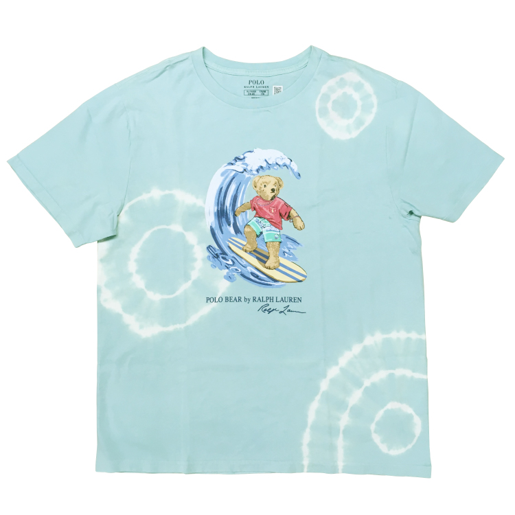 【POLO RALPH LAUREN/ポロラルフローレン】サーフィンベアー半袖タイダイTシャツ ボーイズL L