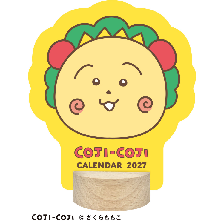 【2027年カレンダー・手帳】コジコジ ダイカット卓上 カレンダー 卓上