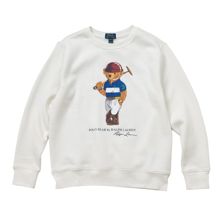 POLO RALPH LAUREN/ポロラルフローレン】ポロベアー裏起毛クルー