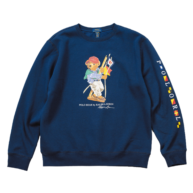 POLO RALPH LAUREN/ポロラルフローレン】ポロベアー裏起毛クルー