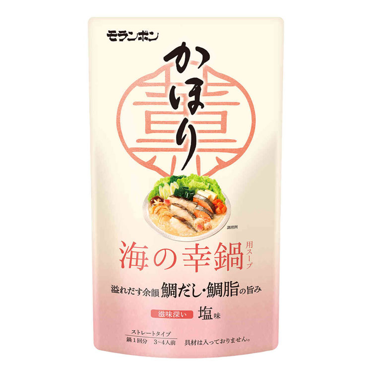 モランボン 海の幸鍋用スープ かほり 750g