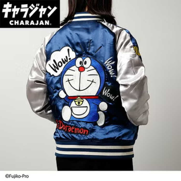 【キャラジャン】スカジャン アイムドラえもん ウェアリングドラえもん L ウェアリングドラえもん L