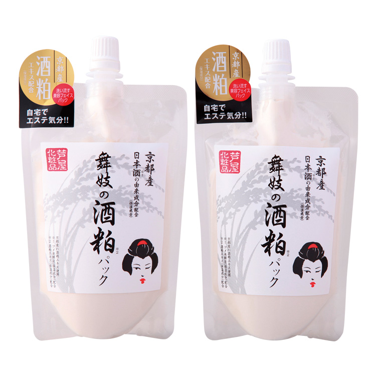 コスメ スキンケア 舞妓の酒粕パック 2個セット ビジター表示商品 ファンビ寺内ネットストア