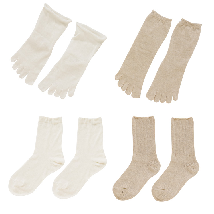 Cocoonfit 4枚重ね履きソックス S S ビジター表示商品 ファンビ寺内ネットストア