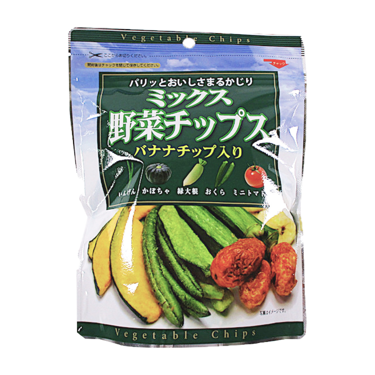 フジサワ ミックス野菜チップス バナナチップ入り ビジター表示商品 ファンビ寺内ネットストア