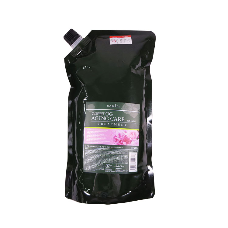 【ナプラ】ケアアクトOG トリートメントAC(エイジングケアタイプ)取り扱い無 詰め替え:1200g