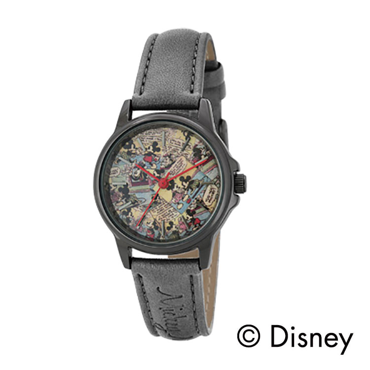 サンフレイム ディズニー コミック柄ウォッチ Mk ミッキー ビジター表示商品 ファンビ寺内ネットストア