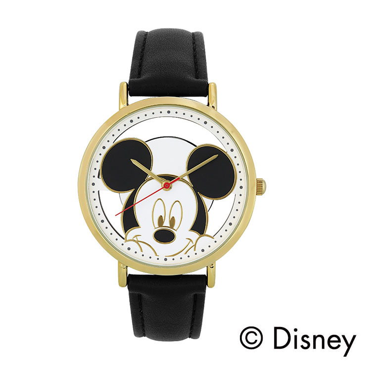 サンフレイム ディズニー スケルトンケースウォッチ 腕時計 Mk ミッキー ビジター表示商品 ファンビ寺内ネットストア