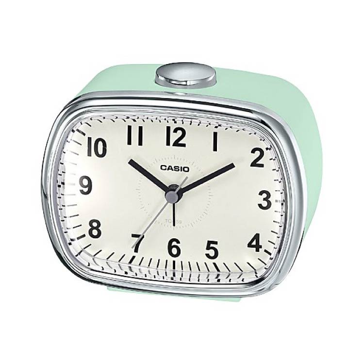 CASIO デスクトップクロック レトログリーン(レトログリーン