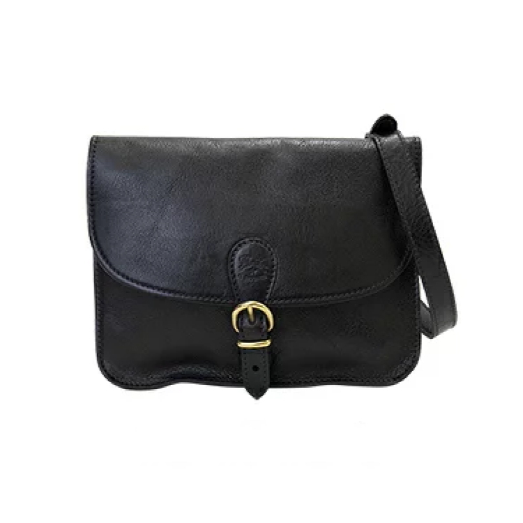 【IL BISONTE】イルビゾンテ ショルダーバッグ A2901/BCR170 ブラック ブラック