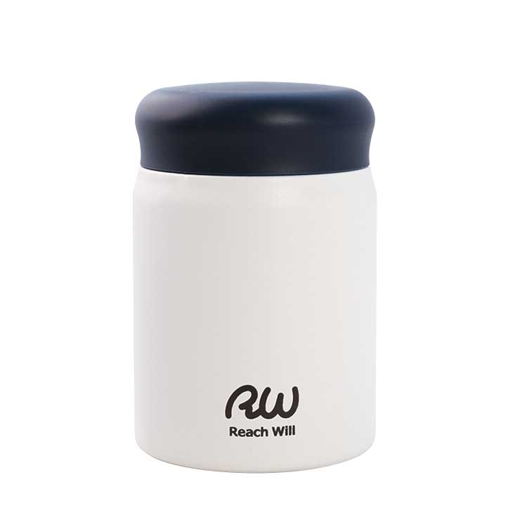 リーチウィル ステンレス製真空フードポット 320ml MWH マットホワイト