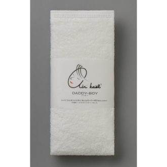 エアーかおる ダディボーイバスタオル半分時代（旧名エニータイム） スノーホワイト