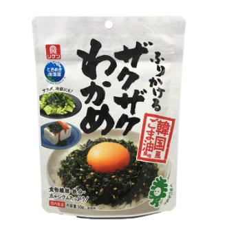 リケン　ふりかけるザクザクわかめ　韓国風ごま油風味