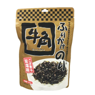 牛角ふりかけのり ごま香る旨塩味: ビジター表示商品｜ファンビ