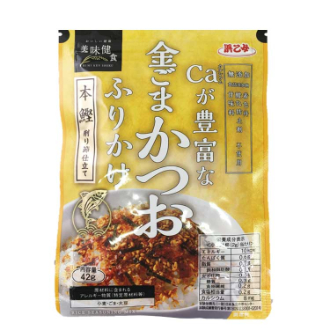 浜乙女　Caが豊富な金ごまかつおふりかけ