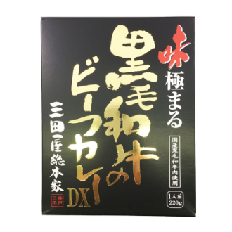 三田屋 黒毛和牛のビーフカレーDX