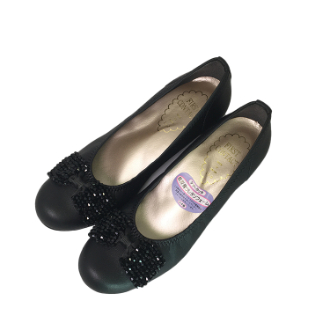 〔FIRST CONTACT〕コンフォートシューズ 39673 22.5cm ブラック