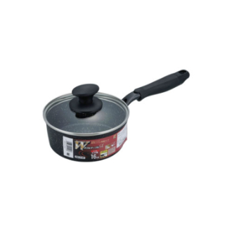 ダブルマーブルα　ＩＨ対応片手鍋  16cm
