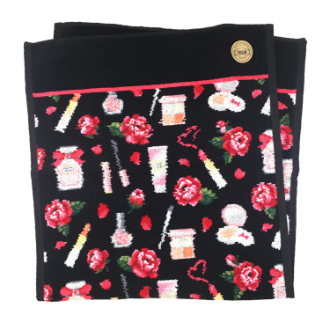 【FEILER】フェイラー　エターナルヒロイン　ハンドタオル　ブラック/黒