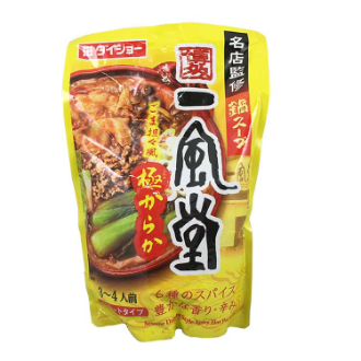 ダイショー　名店監修鍋スープ 一風堂ごま担々風極からか
