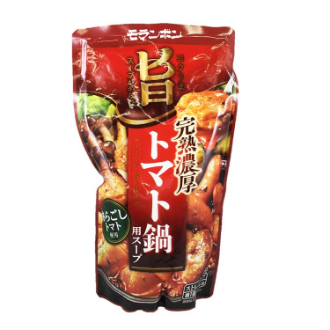 モランボン 完熟濃厚トマト鍋用スープ
