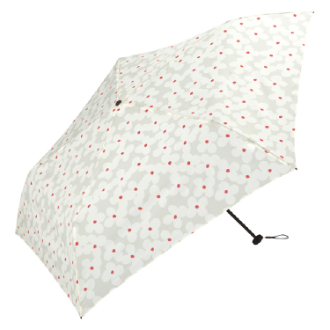 【WPC】超軽量 折りたたみ傘　雨晴兼用　クッカmini　オフ