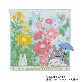 となりのトトロ 花景色 ミニタオル