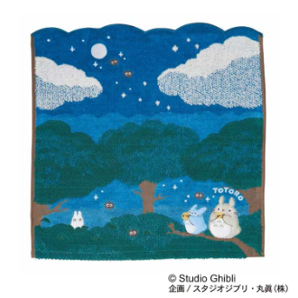 となりのトトロ 月夜の晩に ウォッシュタオル