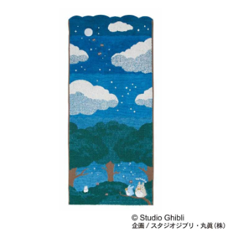 となりのトトロ 月夜の晩に フェイスタオル