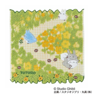 となりのトトロ 通り道 ミニタオル