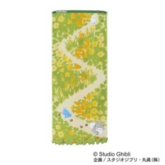 となりのトトロ 通り道 フェイスタオル