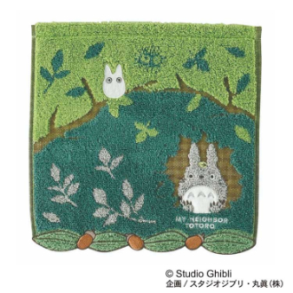 となりのトトロ 森のトンネル ミニタオル