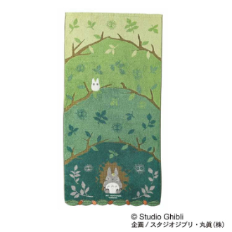 となりのトトロ 森のトンネル バスタオル
