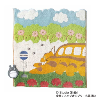 となりのトトロ ネコバスとトトロ ミニタオル