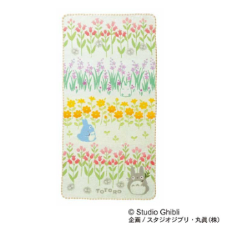 となりのトトロ 野花 バスタオル