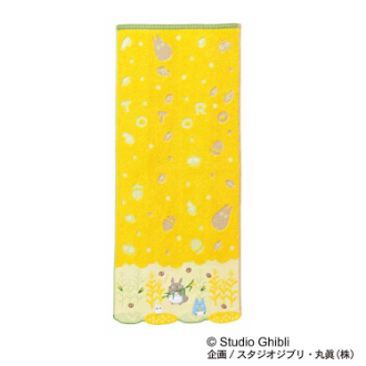 となりのトトロ とうもろこしとトトロ フェイスタオル