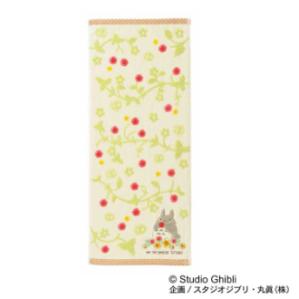 となりのトトロ よくばりイチゴ フェイスタオル