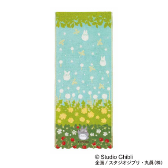 となりのトトロ さつき晴れ フェイスタオル