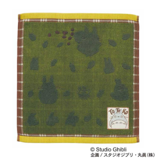 となりのトトロ オータムグリーン ウォッシュタオル