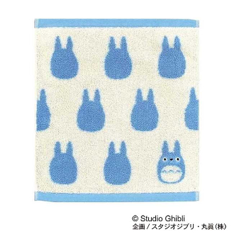 となりのトトロ 中トトロシルエット ウォッシュタオル