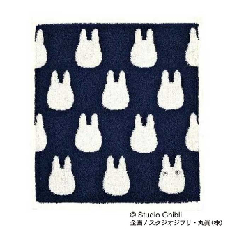 となりのトトロ 小トトロシルエット ウォッシュタオル